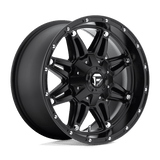 Fuel MATTE BLACK D531 18x9 8x170 Wheels