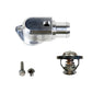 Granatelli 18-19 Jeep Trackhawk Billet Thermostat Housing w/180 Deg Thermostat