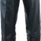 River Road Longhaul Leather Chaps Black - Large