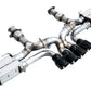 AWE Tuning 2023 C8 Corvette Z06 SwitchPath Cat-Back Exhaust - Diamond Black Tips