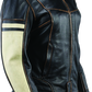 River Road Dame Vintage Leather Jacket Black Womens - Small