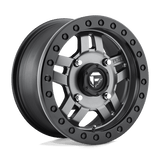 Fuel MATTE GUN METAL D918 15x7 4x156 Wheels