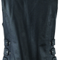 River Road Plains Leather Vest Black Womens - Small