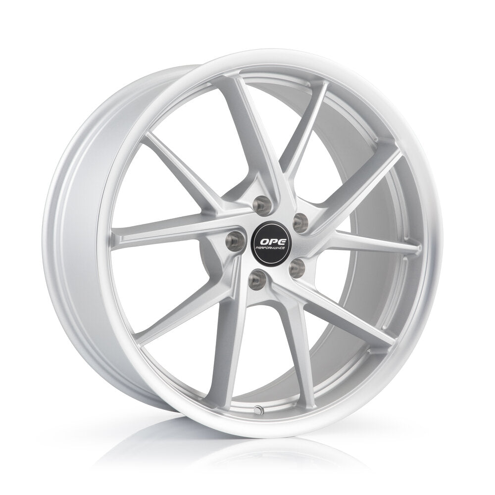 OPE FF04 20x9.0 5x127 FROZEN SILVER LIP MACHINE  | ET  25  | CB  71.6