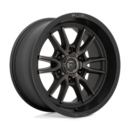 Fuel MATTE BLACK DOUBLE DARK TINT D762 18x9 6x139.7 Wheels