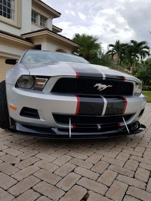2010-2012 Ford Mustang Stillen Lip 2PC Front Splitter