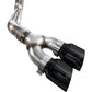 AWE 21-25 Ford F150 (14th Gen Reg Cab) Cat-Back Exhaust - 4.5in Dual Side Exit Diamond Black Tips