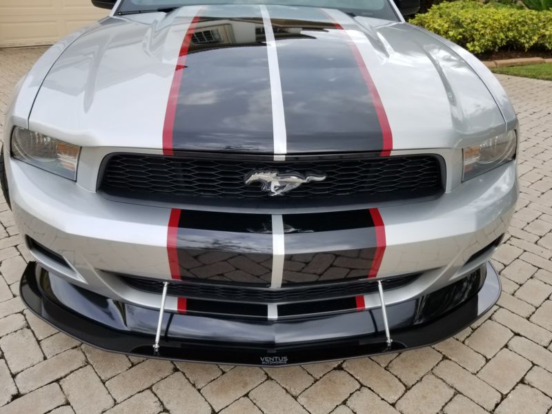 2010-2012 Ford Mustang Stillen Lip 2PC Front Splitter