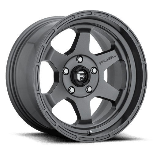 Fuel MATTE GUN METAL D665 SHOK 17x10 6x135 Wheels