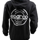 Sparco Sweatshirt Hooded S-Seal Blk Lrg