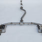 Invidia 2022+ Honda Civic Si (1.5T) 70mm Q300 Cat Back Exhaust - Rolled SS Tips