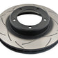 DBA 98-06 Toyota 70 Landcruiser (Reverse Mount) 4X4 Survival T2 Slotted Front Brake Rotor