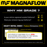 MagnaFlow Conv DF 01- 02 Tacoma 3.4L EC/SB 4
