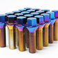 Wheel Mate Mevius Lug Bolt Set of 20 - Blue Neon 14x1.50 27mm Cone 60 DEG TAP