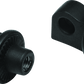 Kuryakyn Splined Peg Adapter Satin Black