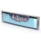 NRG 300mm Wide Panorama Clip-on Rearview Mirror - Convex w/ Blue Tint