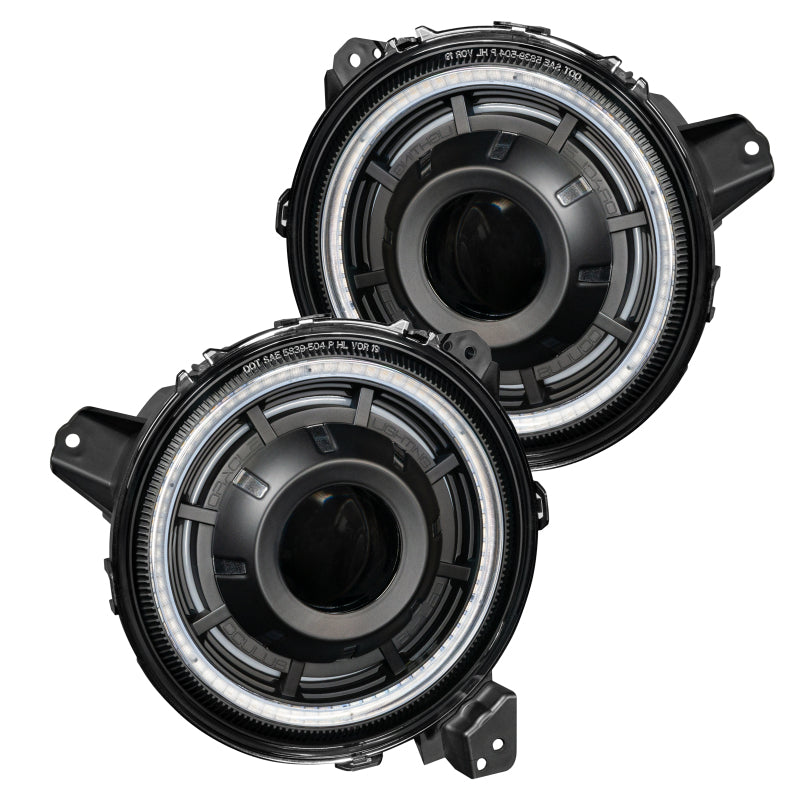 Oracle Oculus Bi-LED Projector Headlights for Jeep JL/Gladiator JT - w/ Simple Cntrl