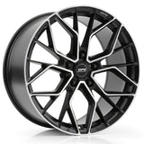 OPE VENOM 20x10.0 5x120 MATT BLACK MACHINED FACE+MILL  | ET  40  | CB  74.1