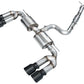 AWE Tuning 22-24 Audi 8Y S3 Touring Edition Exhaust - Diamond Black Tips
