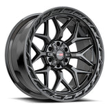 VORTEK Gloss Black VRP-504GB 20x10 5x127/5x139.7 Wheels