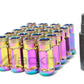 Wheel Mate Monster Open End Lug Nut Set of 20 - Chrome Neon 14x1.50