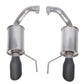 Roush 2024 Ford Mustang GT/EcoBoost Dual Tip Axle Back Exhaust w/ Black Tips