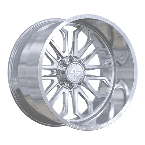 Sentali Forged Brushed Milled SF-3 22x10 8x180 Wheels