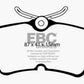EBC 13-19 Ford Fiesta ST 1.6T Bluestuff Rear Brake Pads