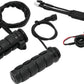 Kuryakyn Heated ISO Grips Throttle-By-Wire Gloss Black