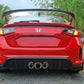 Rally Armor 23-26 Honda Civic Type R Black Mud Flap Light Blue Logo