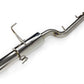 ISR Performance Series II - GT Single Exhaust System - Non Resonated - 95-98 Nissan 240sx (S14)