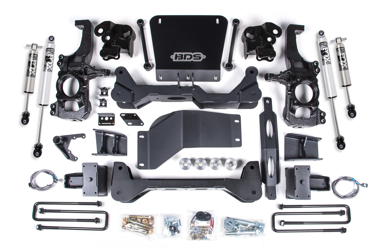 5 Inch Lift Kit | FOX 2.5 HTO Performance Series | Chevy Silverado or GMC Sierra 2500HD/3500HD (20-25) 4WD