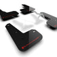 Rally Armor 23-26 Acura Integra Type S Black Mud Flap w/White Logo
