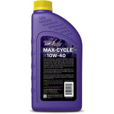 Royal Purple Max-Cycle Synthetic 10W40 Motorcycle Oil - 1 Quart