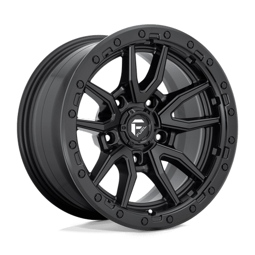 Fuel MATTE BLACK D679 17x9 5x127 Wheels