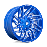 Fuel ANODIZED BLUE MILLED D774 20x9 8x180 Wheels
