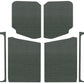 DEI 18-23 Jeep Wrangler JL 2-Door Boom Mat Complete Headliner Kit - 7 Piece - Gray