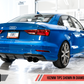 AWE Tuning Audi 8V S3 SwitchPath Exhaust w/Diamond Black Tips 102mm