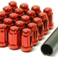 Wheel Mate Muteki Closed End Lug Nuts - Purple 12x1.25