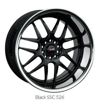 XXR 526 Black / SSC 18x9 5x114.3/5x120 et25 cb73.1