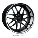 XXR 526 Black / SSC 20x9 5x114.3/5x120 et13 cb73.1
