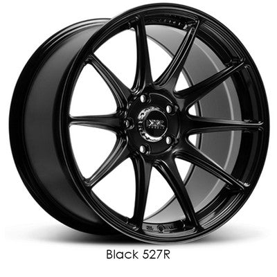 XXR 527R Black 18x8.5 5X120 et35 cb73.1