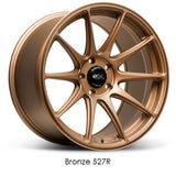 XXR 527R Bronze 18x10 5X114.3 et35 cb73.1