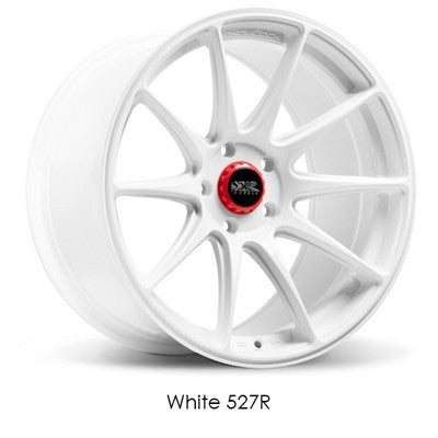 XXR Wheels 527R White 18x10 5x114.3  et35 cb73.1