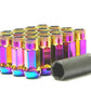 Wheel Mate Muteki SR48 Open End Lug Nuts - Neon 12x1.50 48mm