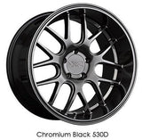 XXR 530D Chromium Black 18x9 5x112 et35 cb73.1