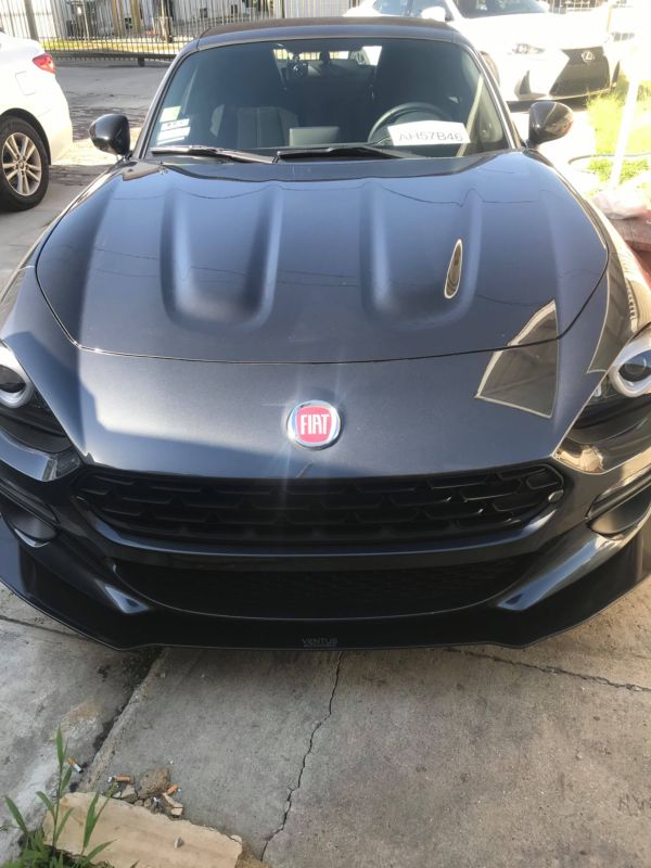 2017-2020 Fiat 124 Spider Classica/Lusso 2PC Front Splitter