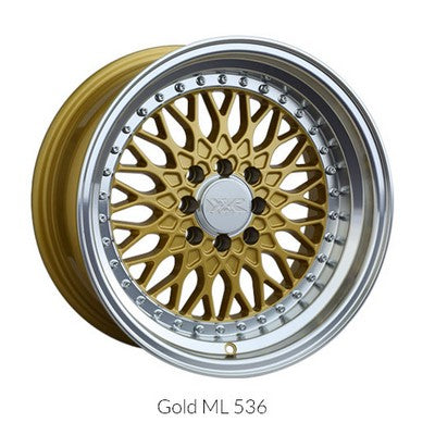 XXR 536 Gold / ML 17x9 5x100/5x114.3 et25 cb73.1