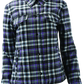 River Road Cameo Flannel Moto Shirt Womens - Small