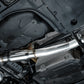 AWE Tuning MK8 Volkswagen Golf R 3in Track Edition Quad Exhaust - Diamond Black Tips